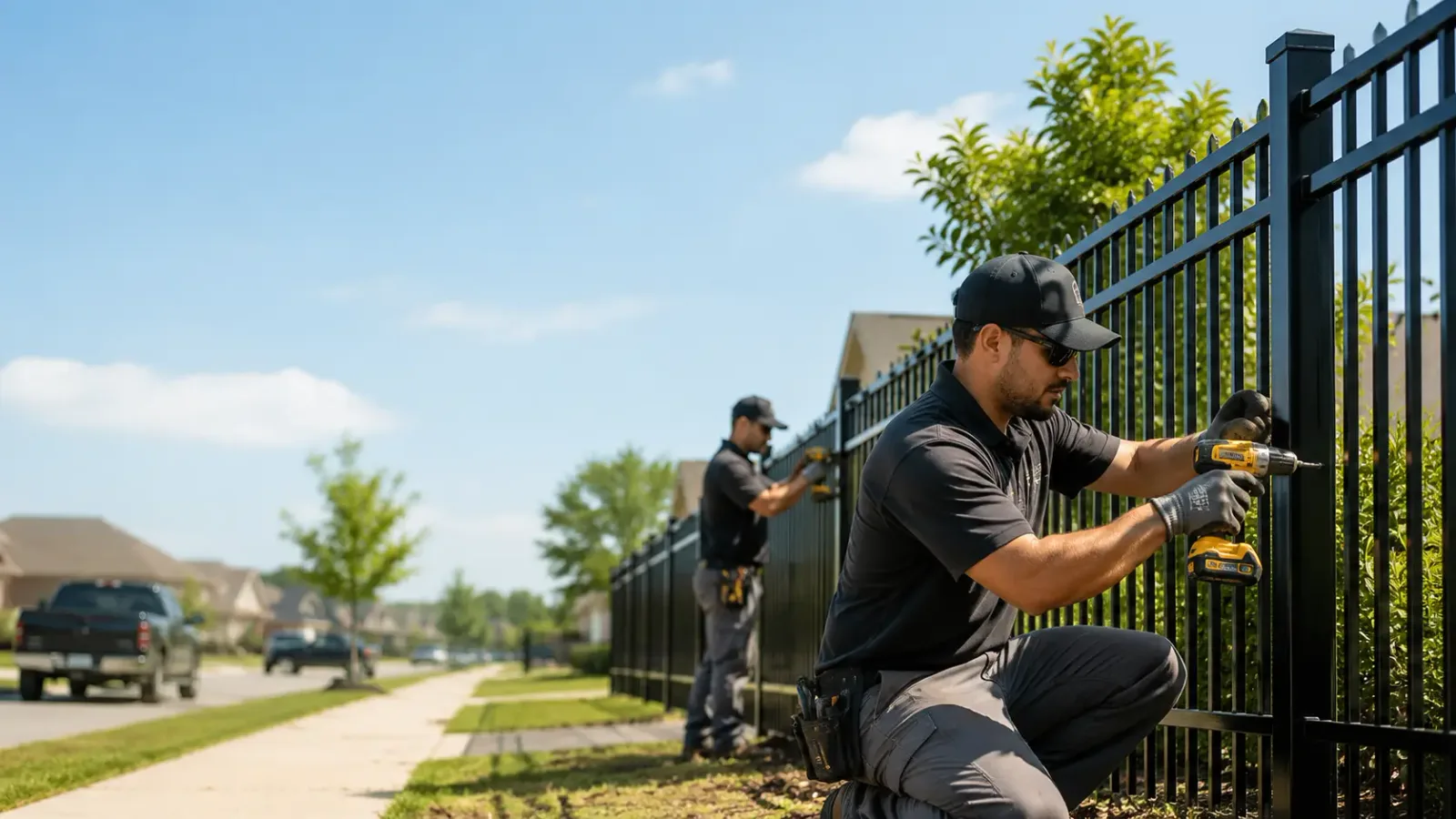 Metal Fence Installation in Belvue, KS